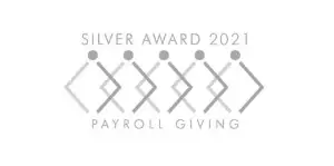 Payroll Giving Silver Award 2021 logo